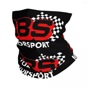 Foulards BBS Logo Bandana Cou Gaiter Imprimé Motorsport Racing Visage Écharpe Multi-usage Masque Pêche Pour Hommes Femmes Adultes Toute La Saison