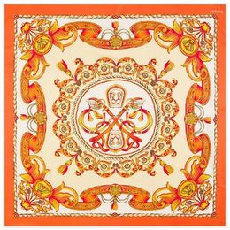 Écharpes ! Magnifique foulard carré en soie sergé pour femmes, 130 130cm, fil Floral, fil métallique, châle de haute qualité