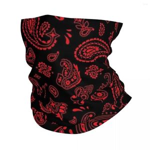 Foulards Bohème Bandana Paisley Motif Cache-Cou Imprimé Écharpe Magique Multifonctionnel Masque Facial Équitation Unisexe Adulte Lavable