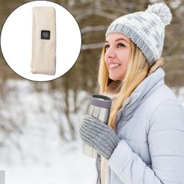 Écharpes Couvercle de cou respirant sans fil Écharpe de chauffage rechargeable avec un ajustement de trois engrenages pour les hommes enveloppants électriques USB hivernaux