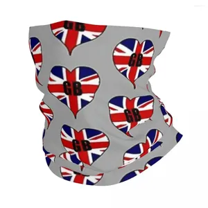 Foulards drapeau britannique Union Jack Bandana cou guêtre imprimé écharpe chaude cagoule course pour hommes femmes adultes lavable