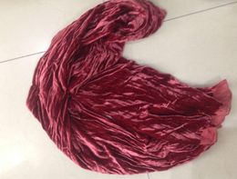 Sjaals burn -out zijden fluweel sjaal sjaalomslag 145 25 cm 30 stcs/lot #4014