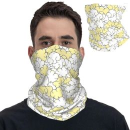 Sjaals Beboterde bioscoop Popcorn Bandana Halsbeenkap Gedrukte bivakmutsen Wikkelsjaal Multi-gebruik Hoofddeksels Wandelen Unisex Volwassene