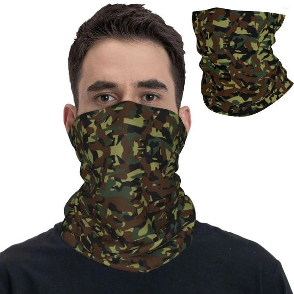 Foulards Camo Militaire Bandana Cou Couverture Imprimé Wrap Écharpe Multifonctionnel Bandeau Randonnée Pour Hommes Femmes Adulte Respirant