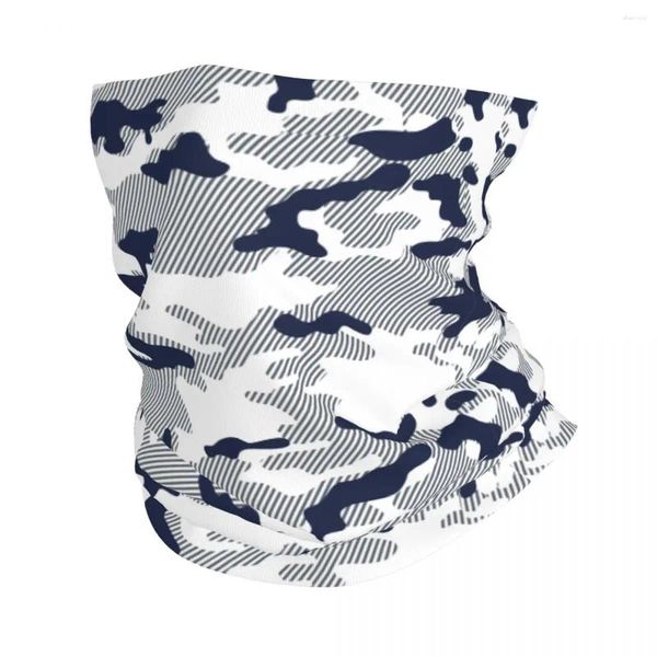 Bufandas Camuflaje Camo Bandana Cubierta para el cuello Pasamontañas militares Bufanda para la cara Gorros multiusos para correr para hombres Mujeres Adultos Lavable