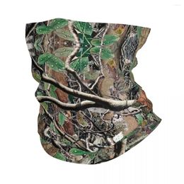 Écharpes camouflage de chasse bandana gaiter imprimé réel enveloppe d'arbre écharpe cagoule chaude pêche aux hommes femmes adultes toute la saison
