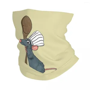 Sjaals Cartoon Remy Ratatouille Merch Bandana Halsbeenkap Masker Sjaal Cool Vissen Gezicht Unisex Winddicht