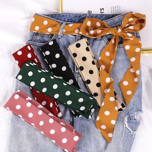 Sjaals Keuze 5CMX200CM Verlengen Polka Dot Trend Star Dunne Satijnen Halsdoeken Voor Vrouwen Tas Lint Lente zomer Jurk Riem Haarbanden