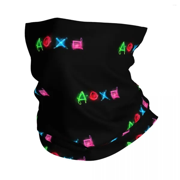 Écharpes Coloré Contrôleur De Jeu Bandana Cou Gaiter PS Vidéo Balaclavas Masque Écharpe Cyclisme Course Pour Hommes Femmes Adulte Coupe-Vent