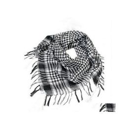 Foulards Foulards de sport de style commun Foulards magiques arabes en plein air Le châle de tête de soldat spécial en pur coton Livraison directe Fashio Dhhqv