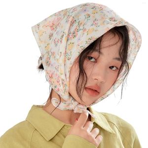 Bufandas Bandanas de cabello algodón transpirable Fabrica pequeña y pequeña para la oficina deportiva fuera de los negocios