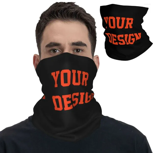 Bufandas personalizadas su diseño Bandana Neck Gaiter Impreso Balaclavas Wrap Buff Bufanda Cálida Tarmen Deportes Outdoor Unisex para adultos Invierno