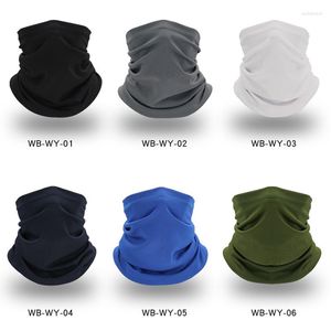 Sjaals fietsen UV Bescherming Face Cover Neck Tube Outdoor Sport Moto Bandana sjaal ademend wandel Gaiter Lattice