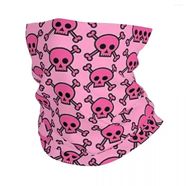 Écharpes de mort Skull Gothic (1) Bandana Couvre de cou de cou Masque imprimé foulave multifonction Runnava Running for Men Women Adulte All Aftor toute la saison