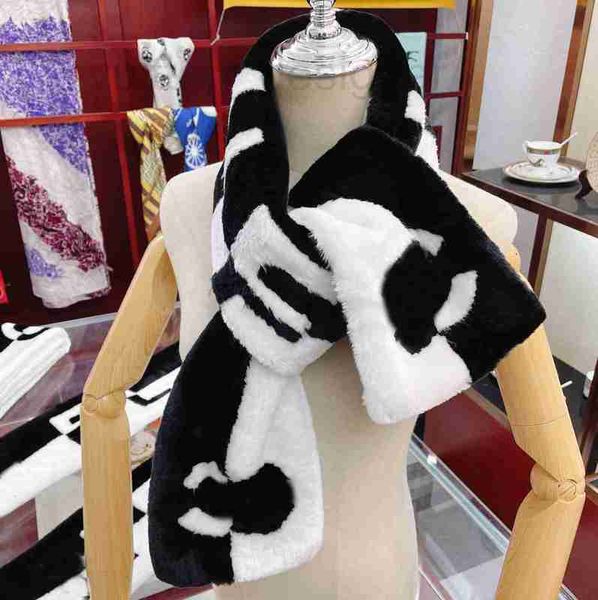 Bufandas Diseñador Marca Cashmere Cálido Invierno Pashmina Bufanda Simple Negro Blanco Banda para el cabello Envolturas Mujeres Diseño popular Moda Calidez 20x120cm LTNM