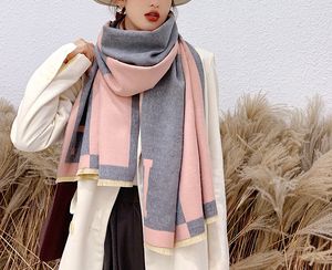 Bufandas diseñador cachemira bufanda de seda para mujer hombre bufandas diseñador cabeza mujer chal scarface cálido anillo patchwork primavera otoño invierno bufanda diseñadores Pashmina