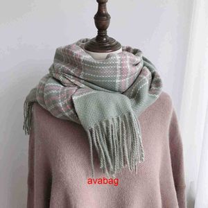 Sjaals laten Verzenend plaid poncho oversized imitatie kasjmier herfst winter dikker warm etnische sjaal wrap voor verzamelen sjaals 3OI8