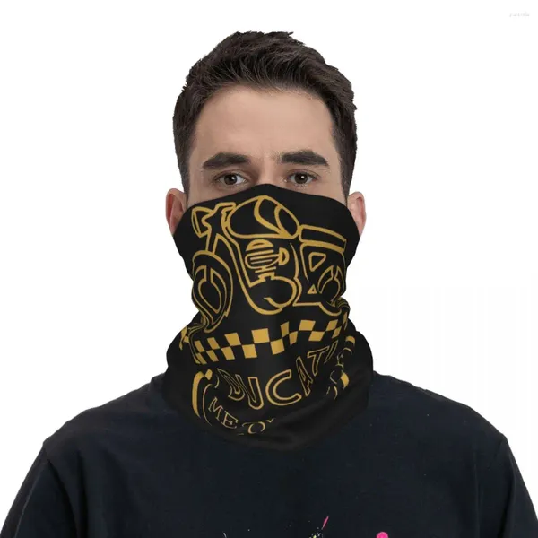 Foulards Ducatis Performance Accessoires de moto Bandana Couvre-cou Racing Team Masque Écharpe Cool Randonnée Chapeaux Unisexe Coupe-vent