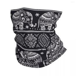 Écharré Elephant Animal Retor Bandana Neck Gaiter Balaclavas Masque masque foulanges multi-usures Sports extérieurs pour les hommes Lavable