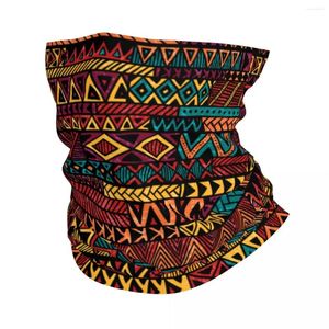 Foulards Style ethnique Bandana cou couverture imprimé cagoules foulard multifonctionnel cyclisme équitation unisexe adulte respirant