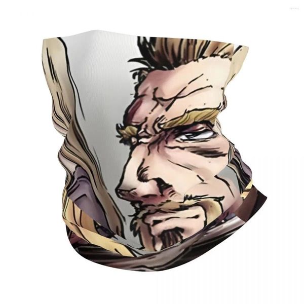 Bufandas Familia Vinland Saga Temporada Anime Bandana Cuello Cubierta Impreso Motocross Cara Bufanda Ciclismo Máscara Senderismo Unisex Adulto Invierno