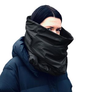 Échantillonnages Fashion Chunky Infinity Unisexe Écharpe Snood Affood Imperproofing Windparf Fiffingf Puffir Hooded Cowl Huge Winter Neck Warm1826834