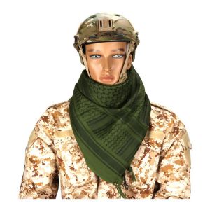 Sjaals Fashion Men Lichtgewicht vierkante buitensjacht militaire Arabische tactische woestijn leger shemagh keffiyeh arafat sjaal voor wandelen camping