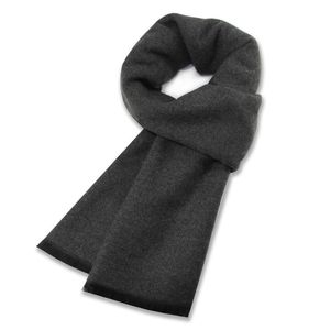 Sjaals mode mannen soild kleur kasjmier sjaal winter dikker warme pashmina sjaal man zwart grijs casual sjaals kwastje foulard bufanda 221205