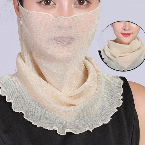 Bufandas Moda Sin costura Tubular Hijab Cuello Tubo Deportes Bufanda Mascarilla Mascarilla Diadema Motocicleta Protección solar Pañuelo fino Otoño Invierno