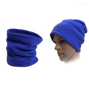 Foulards Mode unisexe femmes hommes hiver automne décontracté thermique polaire écharpes snood protéger cou plus chaud simple masque facial bonnet chapeaux