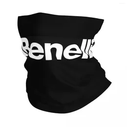 Bufandas de pañuelos cubierta de cuello de pañuelo Motocross impreso B-benelli Sport Face Mask Balaclava Cycling Unisex para adultos lavable