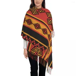 Sjaals Vrouwelijke Grote Foutha Kabyle Tapijt Vrouwen Winter Zachte Warme Kwastje Sjaal Wraps Mediterrane Geometrische Sjaal