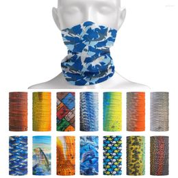 Foulards pêche visage cou guêtre pour hommes anti-poussière foulard protection UV bandana cyclisme vélo bandeau randonnée cagoule femmes