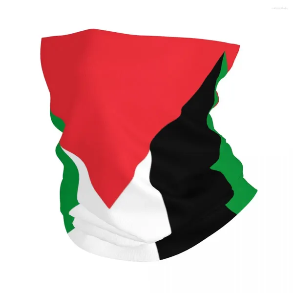 Foulards drapeau de la Palestine Bandana, couvre-cou imprimé, cagoule magique, couvre-chef multi-usage, unisexe, lavable pour adultes