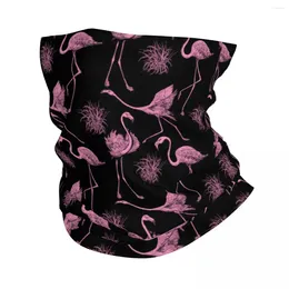 Écharbes flamanto oiseau animal rose bandana couvre couvre-cou imprimées swavas enveloppe écharpe à cyclisme chaud roulant unisexe adulte hiver