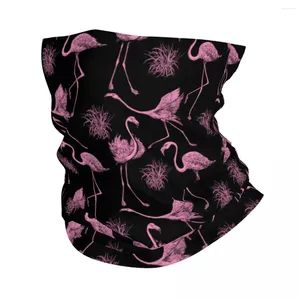 Sjaals Flamingo Bird Dier Pink Bandana Nek Cover Gedrukte Balaclava's Wrap Scarf Warm Cycling Riding unisex volwassen winter