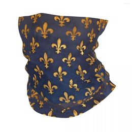 Sjaals Florence Bandana Neck Cover Fleur De Lis Lelie Bloemsymbool Vlag Gezichtssjaal Multi-use Bivakmuts Wandelen Unisex Volwassen Ademend