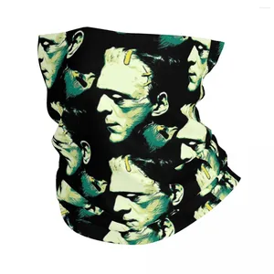 Sjaals Frankenstein Fan Art Horror Monster Bandana Nek Cover Gedrukte Balaclava's Gezichtsmasker Sjaal Vaartje Warm hoofddeksel Vissen Volwassene wasbaar