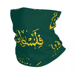 Sjaals Gratis Gaza Palestina Vlag Arabische Bandana Halsbeenkap Bedrukte Wikkelsjaal Warm Gezichtsmasker Rijden Unisex Volwassen Winter