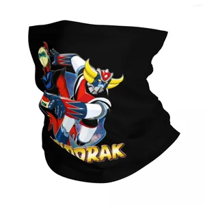 Échantillonnages Golorak Bandana Couvre de cou imprimé Robot UFO Grendizer Actarus Mazinger Z Manga Wrap écharf Masque Masque un masque de visage multifonctionnel