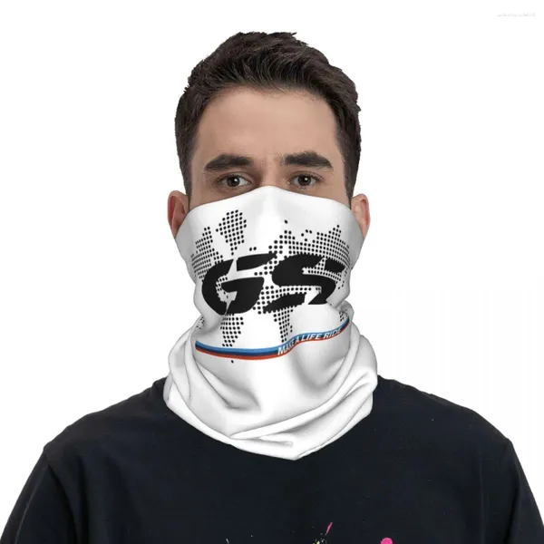 Bufandas GS Moto Race Stuff Bandana Neck Gaitor Motorcycle Racing Mask Bufand Summer Cycling Headwear para hombres Mujeres En toda la temporada