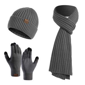 Sjaals hoeden sjaals handschoenen groothandel winter warme dikke heren en wo breien strandhoeden sets wo outdoor