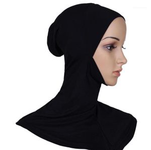 Bufandas Hijab Carretera Cubierta completa Subscarf Ninja Inner Chople Plain Hat Cap Scarf Bonnet8668190