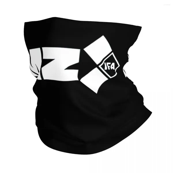 Bufandas ifa logo (blanco) cubierta de pandana motocicleta estampada motocross mz moto mascarilla de cara balaclava caminata unisex invierno para adultos