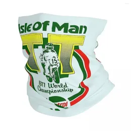 Écharpes Isle Of Man Moto Bandana Cou Couverture Imprimé Wrap Écharpe Chaud Bandeau Équitation Pour Hommes Femmes Adulte Hiver
