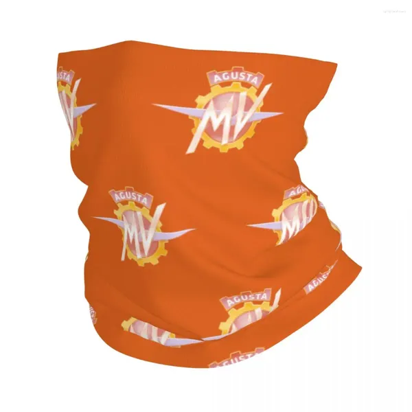 Foulards Italie Vitesse Italien MV AGUSTA Bandana Couvre-cou Imprimé Cagoules Wrap Écharpe Multi-usage Bandeau Pêche Pour Hommes Femmes Adultes