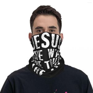 Foulards Jésus Way Truth Life John Christian Religieux Masque Écharpe Accessoires Cou Gaiter Bandana Cool Chapeaux Pour Hommes Femmes Coupe-Vent