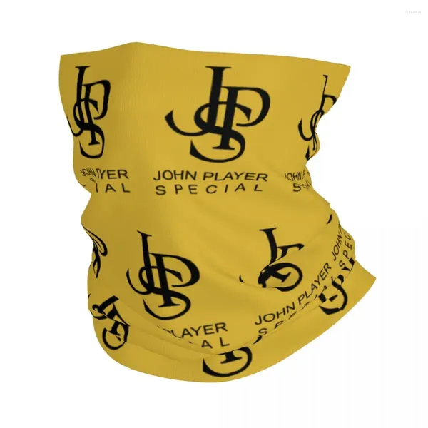 Sciarpe John Player Special Team JPS Bandana Ghetta per il collo Sciarpa avvolgente stampata Maschera calda per ciclismo Per uomo Donna Adulto Traspirante