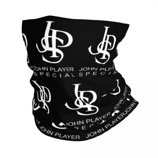 Bufandas JPS John Player Logotipo especial Bandana Cuello Polaina Bufanda mágica Mascarilla multifuncional Ciclismo para hombres Mujeres Adulto Transpirable