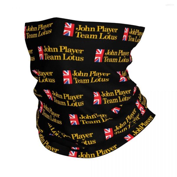 Foulards Jps John Player Special Team Lotus Bandana Neck Cover Imprimé Masque Écharpe Chaud Chapeaux Sports de Plein Air Unisexe Adulte Toutes Saisons